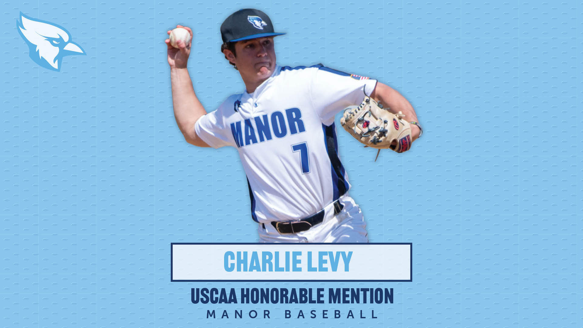 MANOR COLLEGE'S CHARLIE LEVY VOTED USCAA BASEBALL HONORABLE MENTION ALL-AMERICAN
